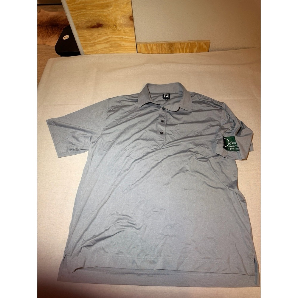 FootJoy Men's Polo Golf Shirt Size XXL with Logo On Sleeve